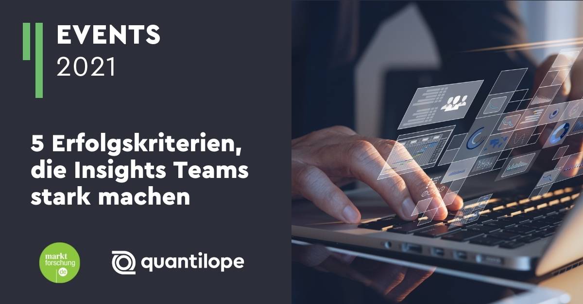 quantilope im Webinar bei marktforschung.de